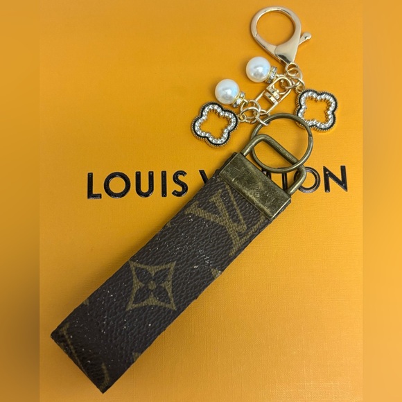 Louis Vuitton Accessories - Authentic Louis Vuitton Monogram Keychain, Bag Charm, 7.25 inches long.